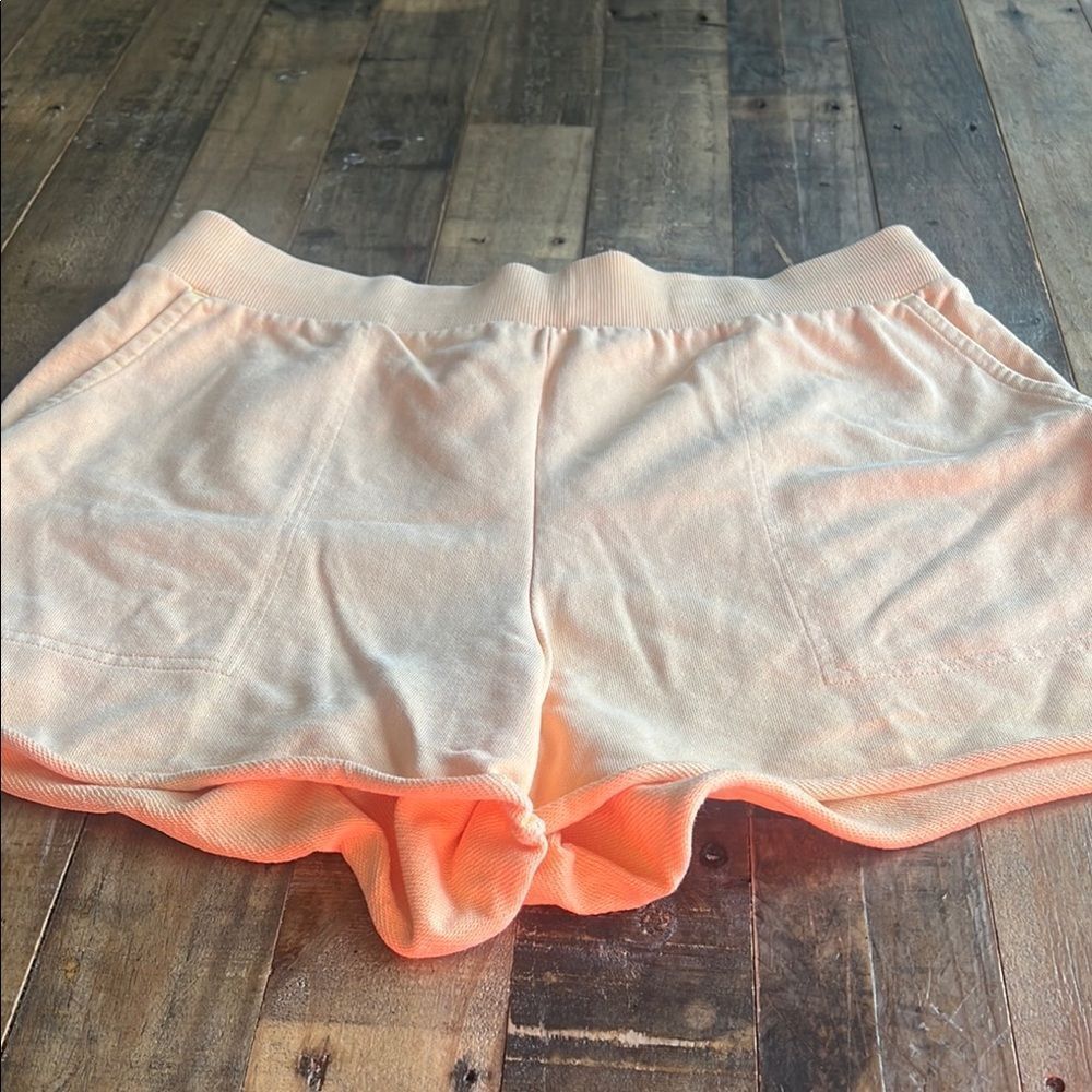 Calia Journey Collection High-rise Shorts for women in color orange/peach